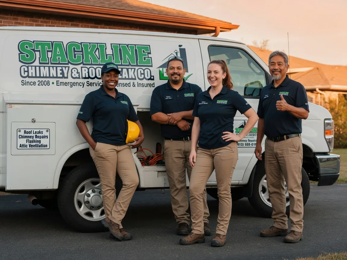 Chimney flashing repair company in Tea, SD